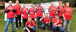 Uczestnicy Powiatowego Środowiskowego Domu Samopomocy w Stąporkowie podczas Wojewódzkich Biegów Przełajowych w Tokarni