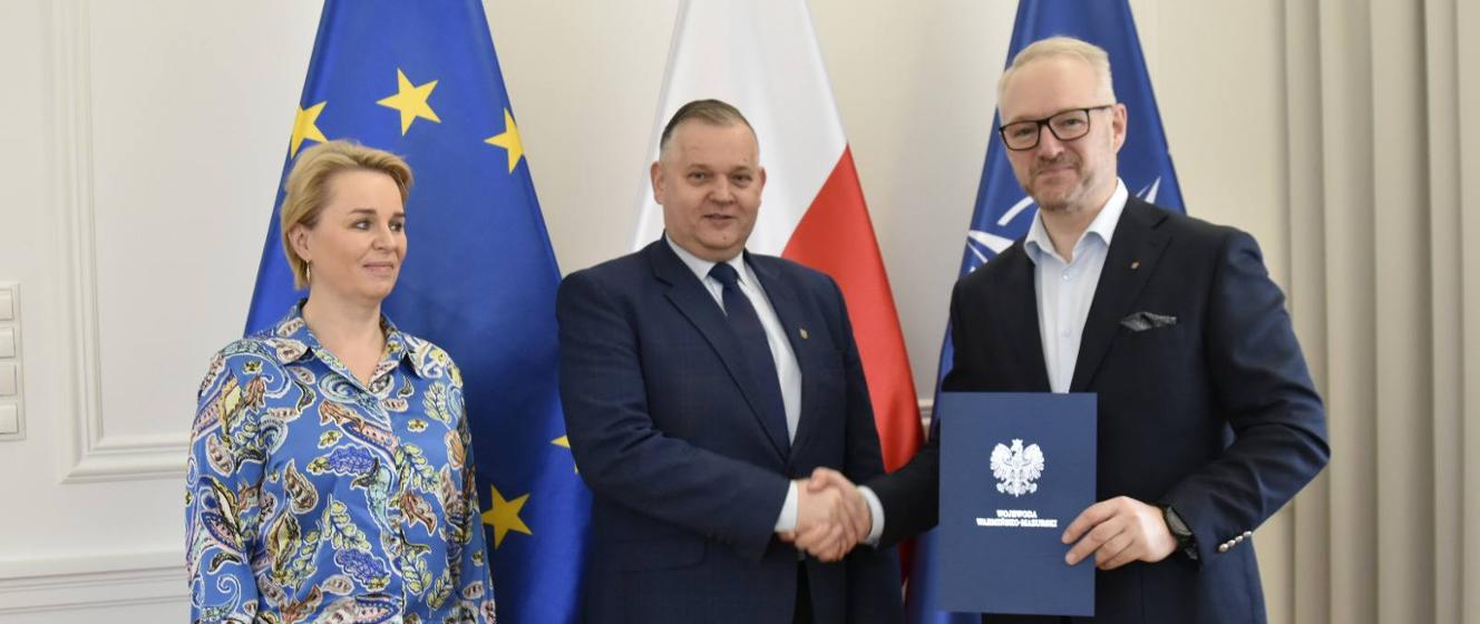 Umowa na dofinansowanie modernizacji drogi powiatowej w Burszewie ...