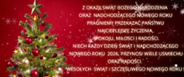 Wesołych Świąt Bożego Narodzenia! 
