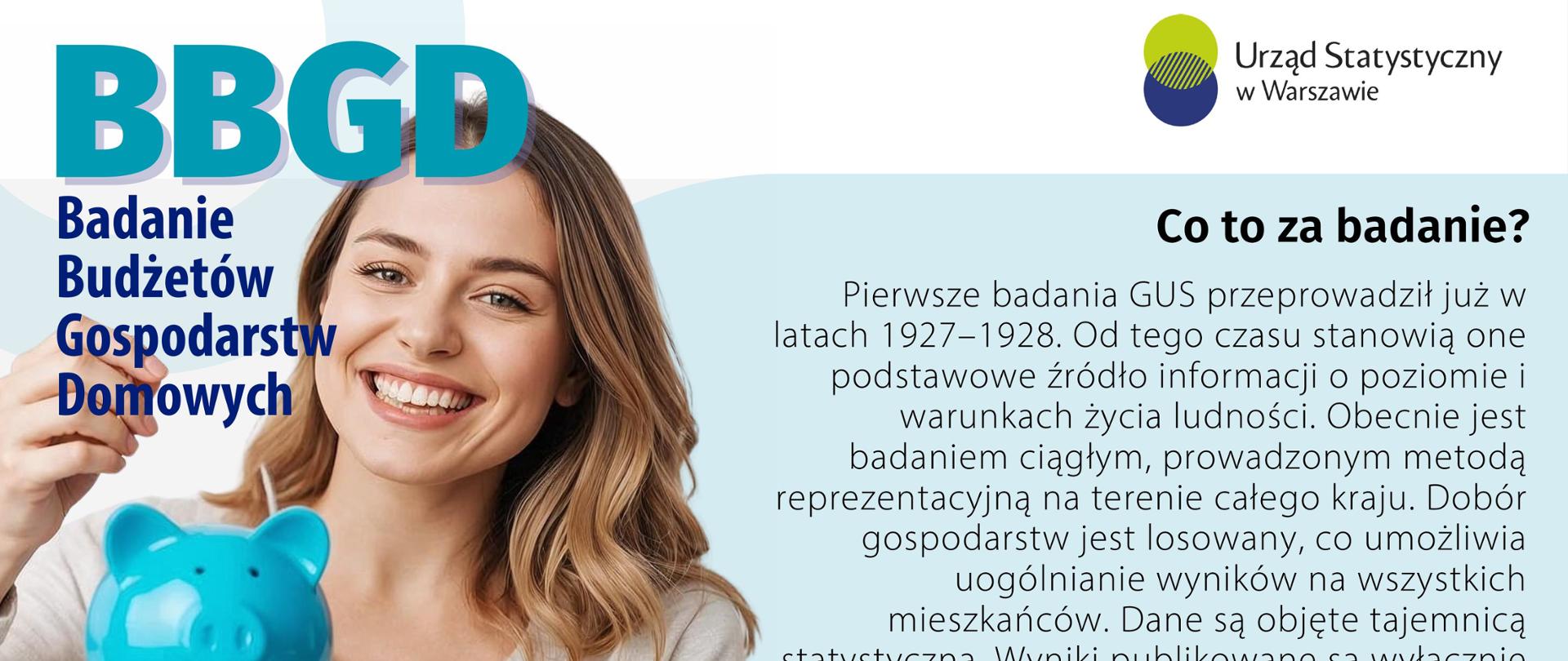 Informacje na temat badania budżetów gospodarstw domowych