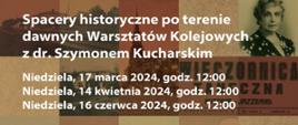 Warsztaty Kolei Warszawsko-Wiedeńskiej
– spacer historyczny po dawnych ZNTK z Szymonem Kucharskim
