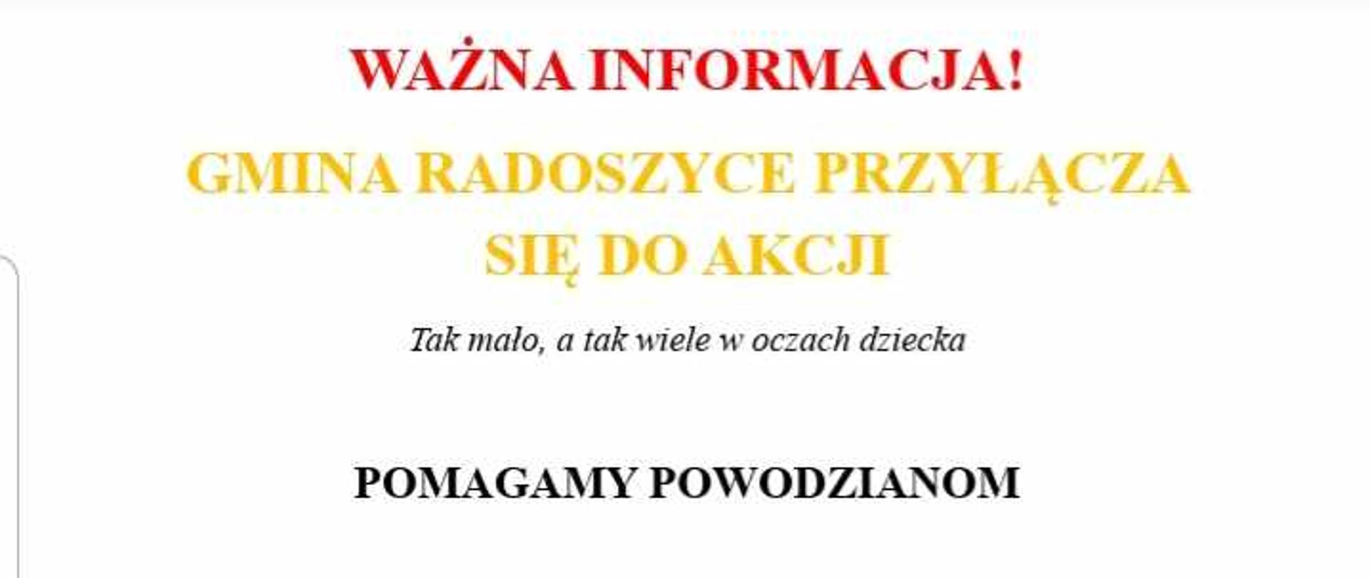 ogłoszenie