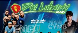 Plakat z programem na Dni Lubawy 2025