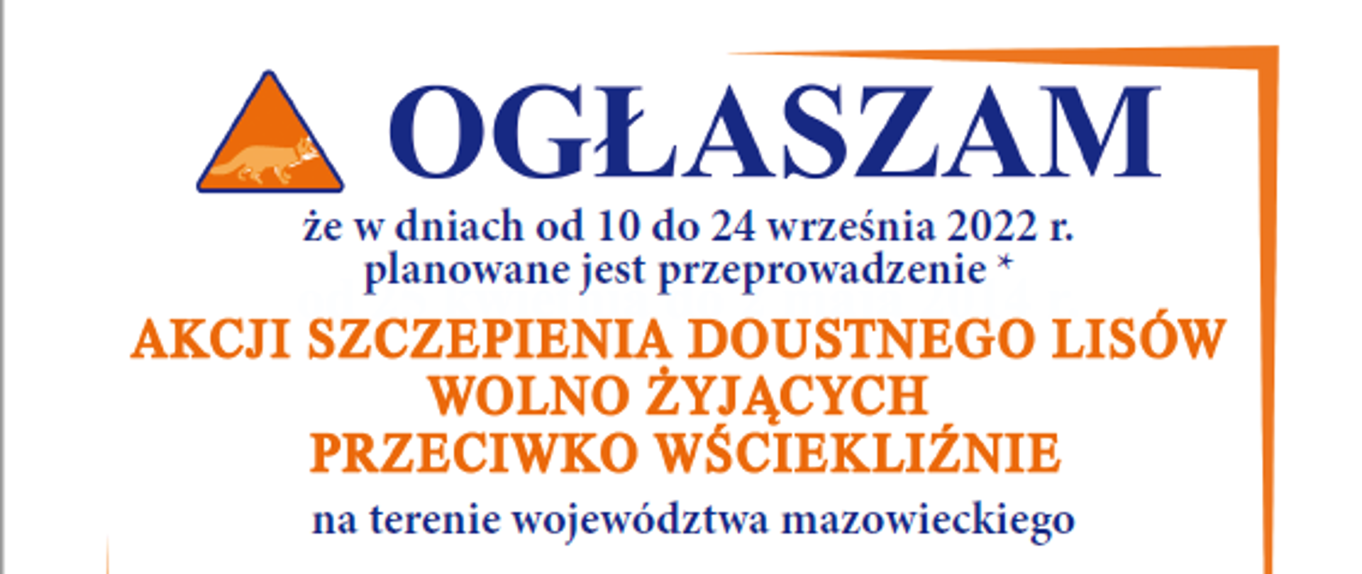 Szczepienia lisów