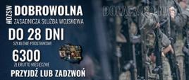 Wojskowe Centrum Rekrutacji w Brzegu ogłasza nabór do Dobrowolnej Zasadniczej Służby Wojskowej