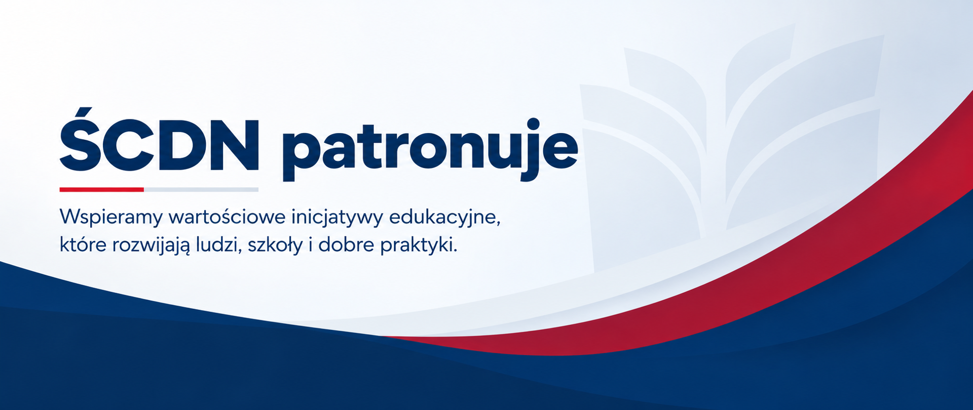 Baner ŚCDN patronuje