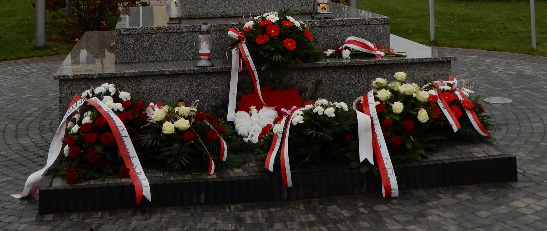  Uroczystości z okazji 105 . rocznicy odzyskania przez Polskę Niepodległości- Mordy 11.11.2023 r.