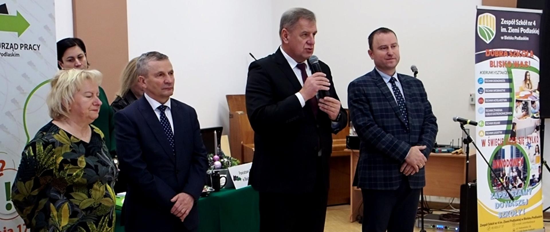 Starosta bielski Sławomir Jerzy Snarski otwierał Dzień Umiejętności Zawodowych szkół prowadzących kształcenie zawodowe