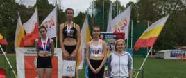 Zawodniczki na podium