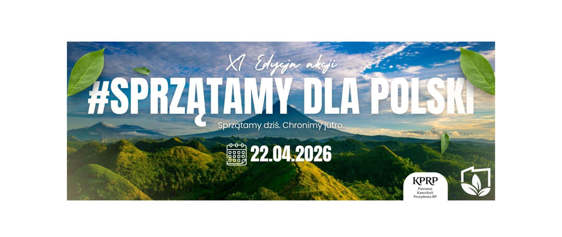 Plakat - Sprzątamy Dla Polski