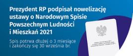 Narodowy Spis Powszechny Ludności i Mieszkań potrwa do 30 września br.
