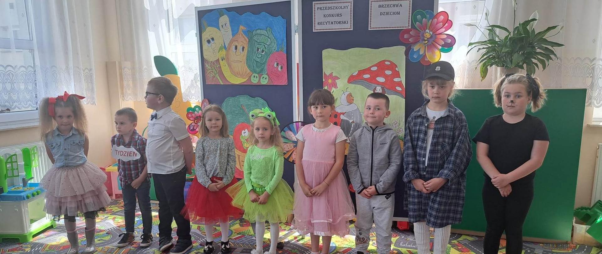 RECYTATORSKIE POPISY PRZEDSZKOLAKÓW Z GMINY BODZECHÓW W PUBLICZNYM PRZEDSZKOLU W SARNÓWKU