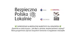 Na plakacie umieszczono informacje o wydarzeniu - zawarte w artyukle oraz logotypy projektu