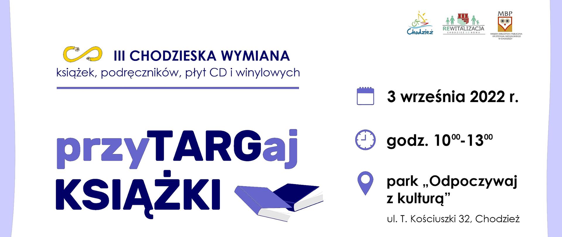 Plakat - kiermasz książek 