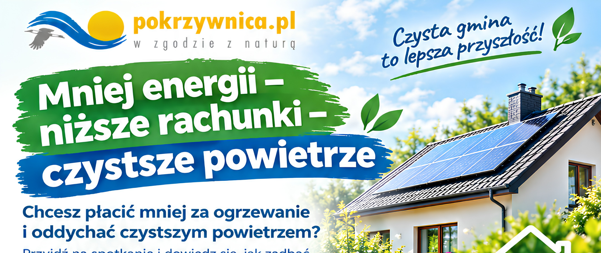 Chcesz płacić mniej za ogrzewanie i zadbać o czystsze powietrze