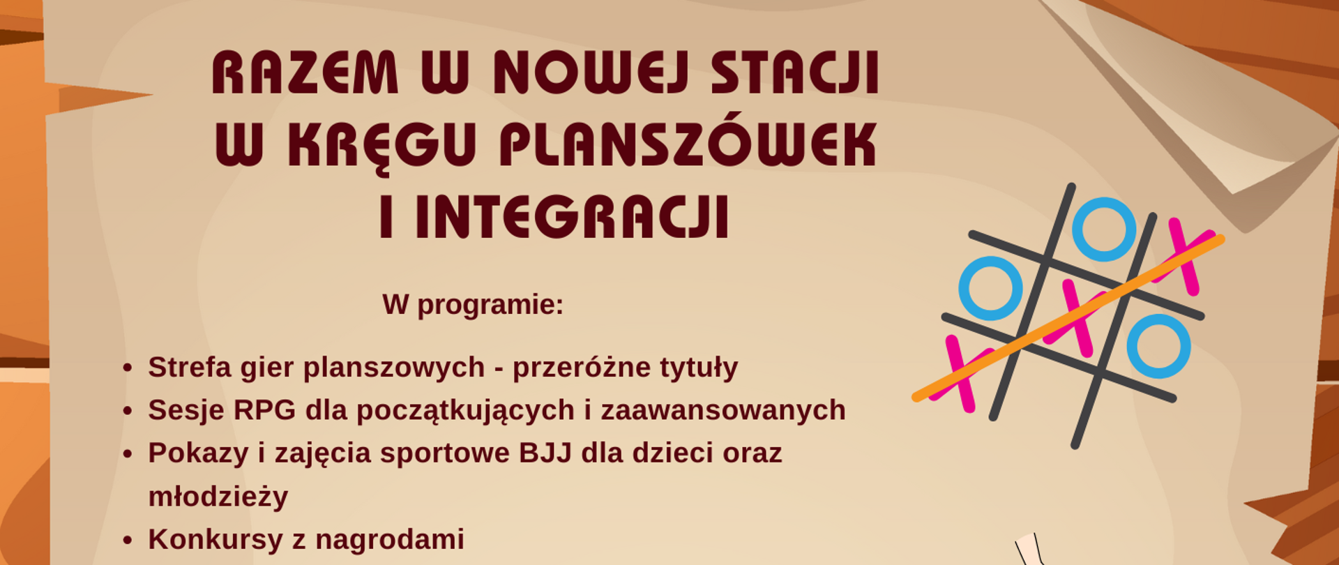 Plakat_-_Razem_w_Nowej_Stacji_w_kręgu_planszówek_i_integracji