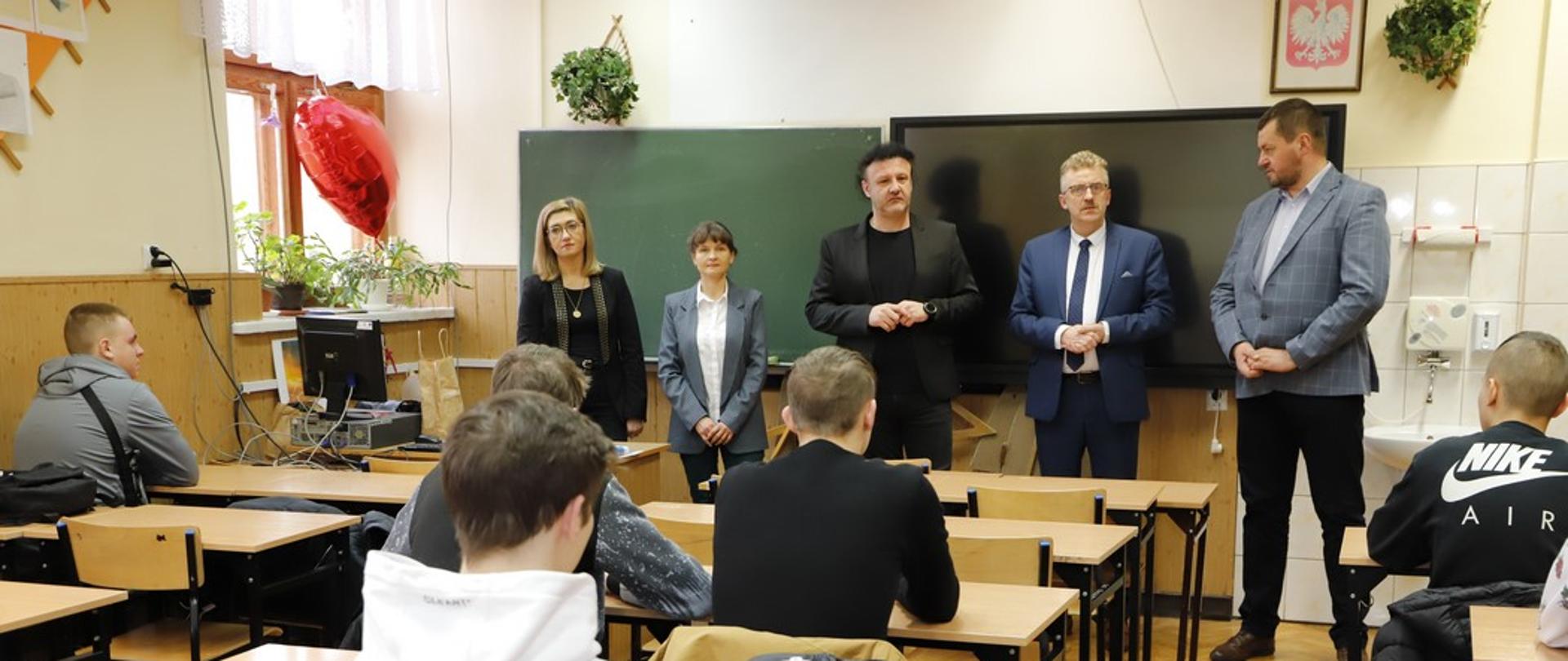 Spotkanie młodzieży z ZSP Nr 2 z doradcami zawodowymi PUP