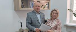 Podpisanie umowy program korekcyjno-edukacyjny