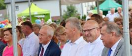 Zaproszeni goście. Od lewej : Magdalena Paczóska, Krzysztof Tchórzewski, Sławomir Wrzosek, Ks. Piotr Chodźko , Adam Skup 