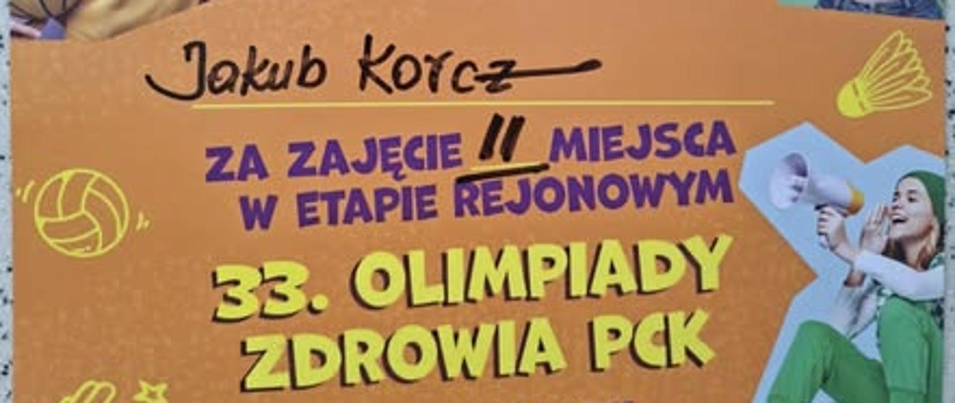 Sukces w Olimpiadzie Zdrowia PCK z Biedronką 1