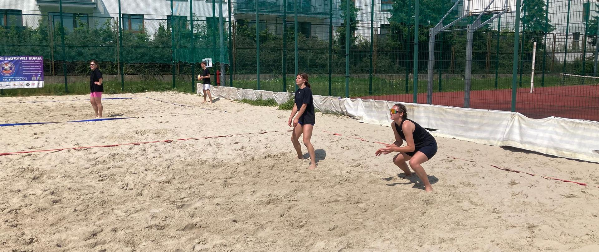 Turniej piłki siatkowej plażowej