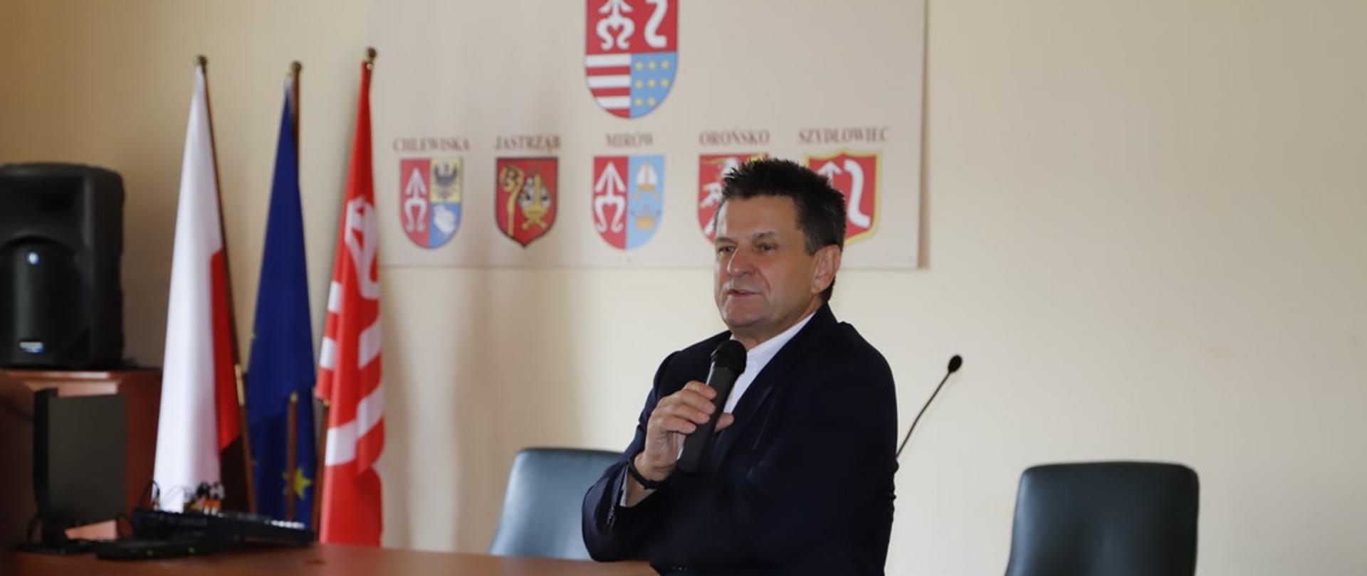 Spotkanie w ramach Ziemi Odrowążów z zarządem Klastra Przemysłowego dawnych terenów Centralnego Okręgu Przemysłowego im. Premiera Eugeniusza Kwiatkowskiego i przedstawicielem Fundacji „Rolnik Handluje”