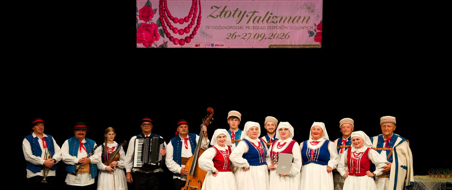 Zespół Folklorystyczny „Beskidy” na podium ogólnopolskiego przeglądu