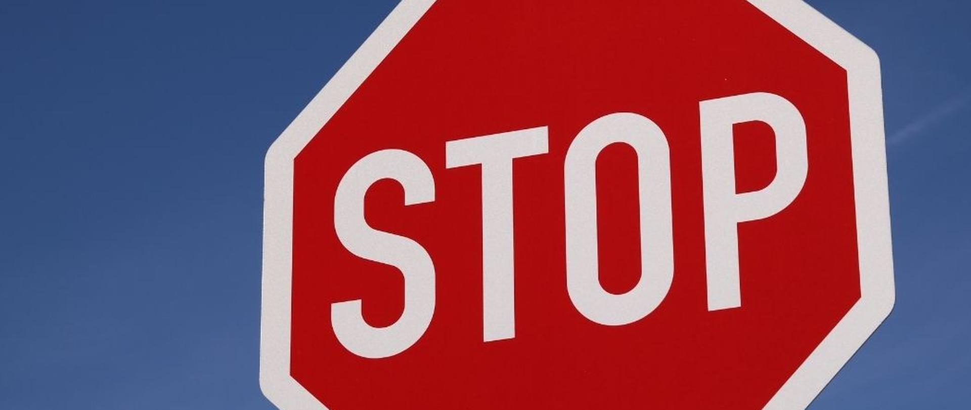 Grafika - znak STOP 