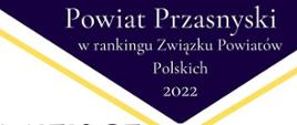 Na Mazowszu jesteśmy najlepsi! Powiat Przasnyski laureatem rankingu Związku Powiatów Polskich!