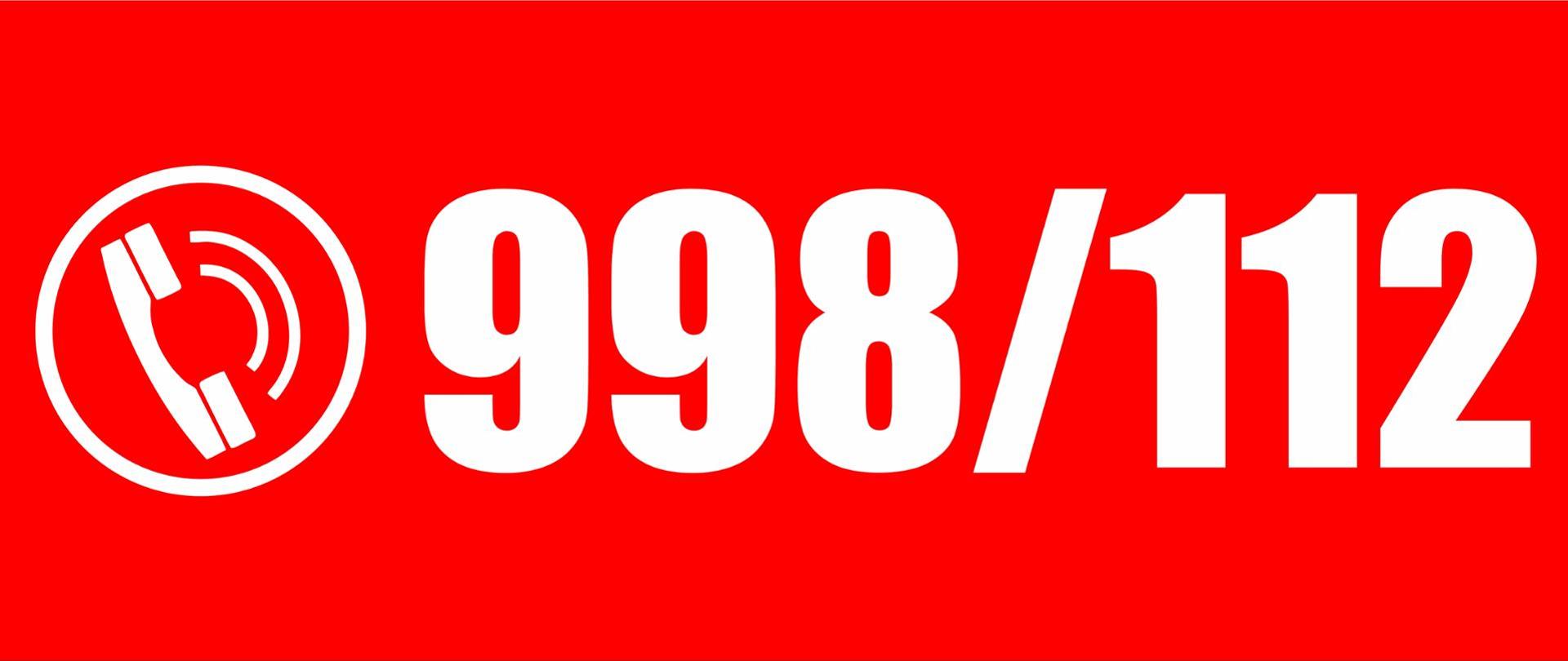 998- numer alarmowy