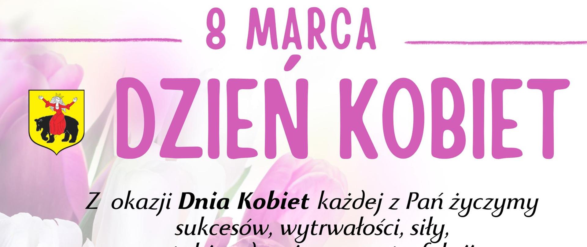 8 MARCA DZIEŃ KOBIET- ŻYCZENIA