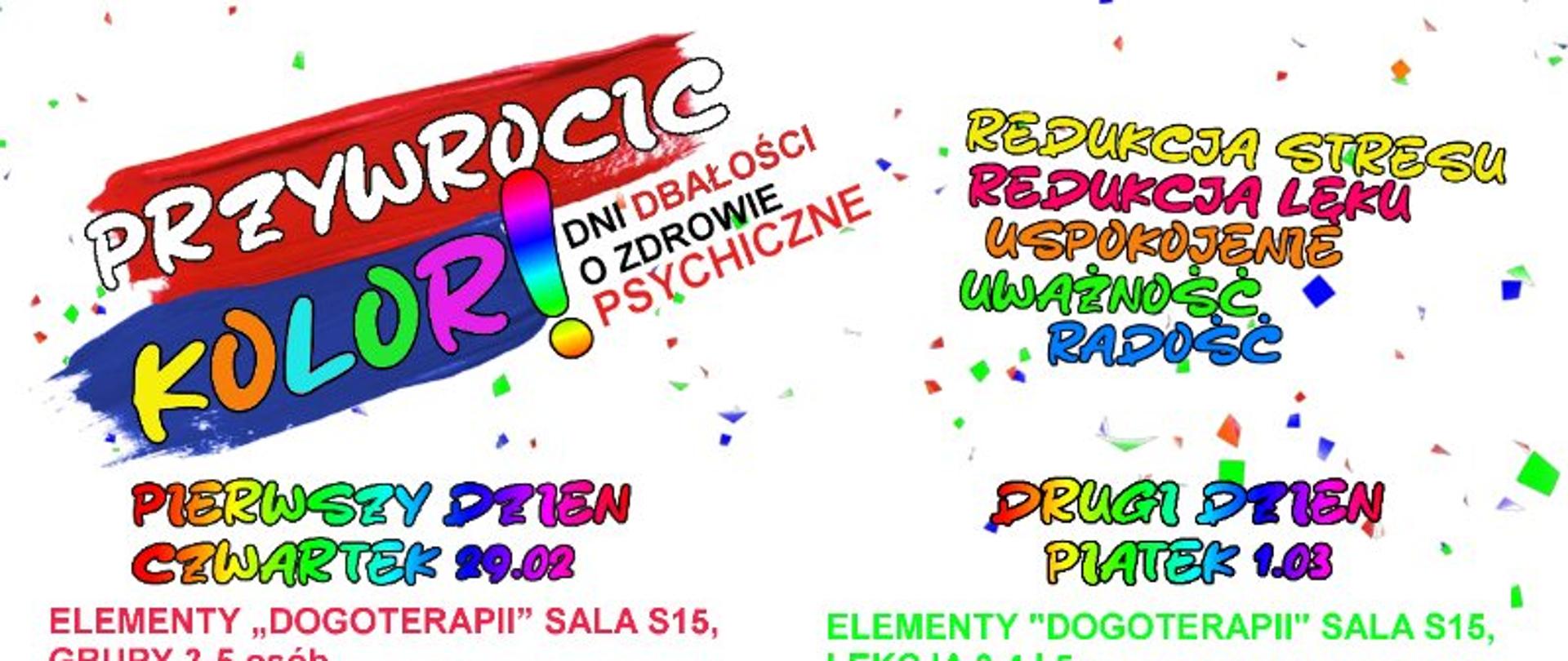 Dni Dbałości o Zdrowie Psychiczne