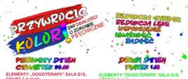 Dni Dbałości o Zdrowie Psychiczne