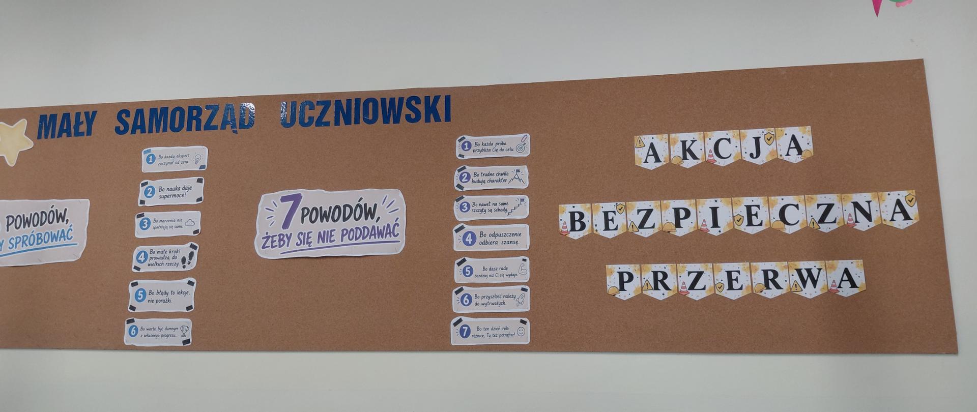 Apele porządkowe w klasach I-III
