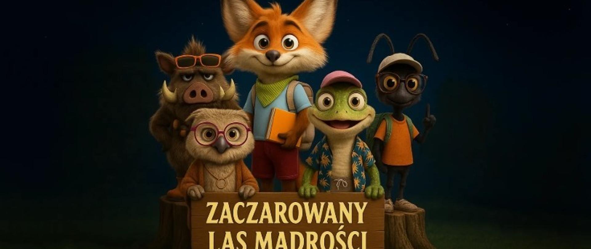 Plakat projektu "Bajka na dobranoc"