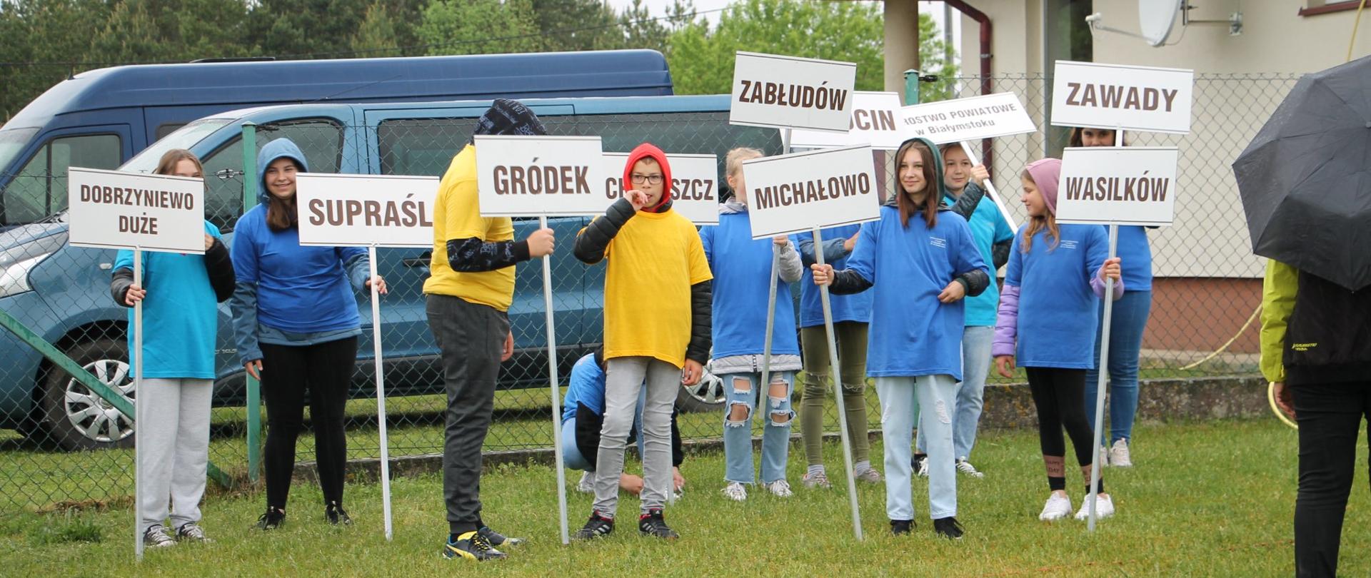 XVII Spartakiada Samorządowa Powiatu Białostockiego - młodzi wolontariusze
