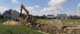 Budowa tranzytu kanalizacji - sierpień 2021