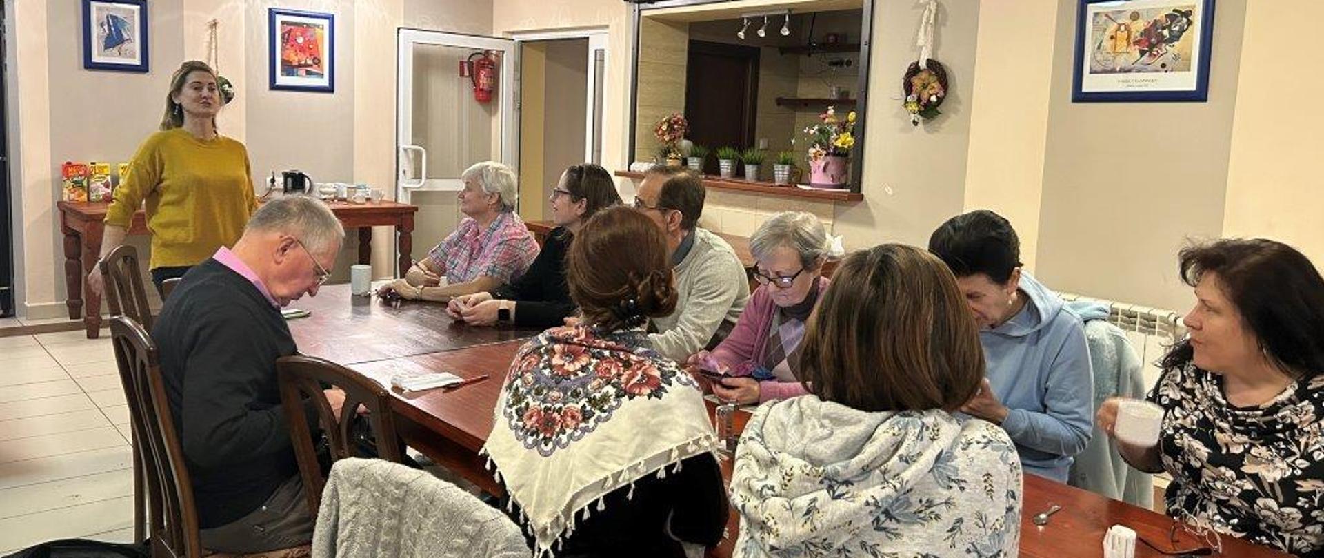 Uczestnicy podczas wykładu psychodietetyka
