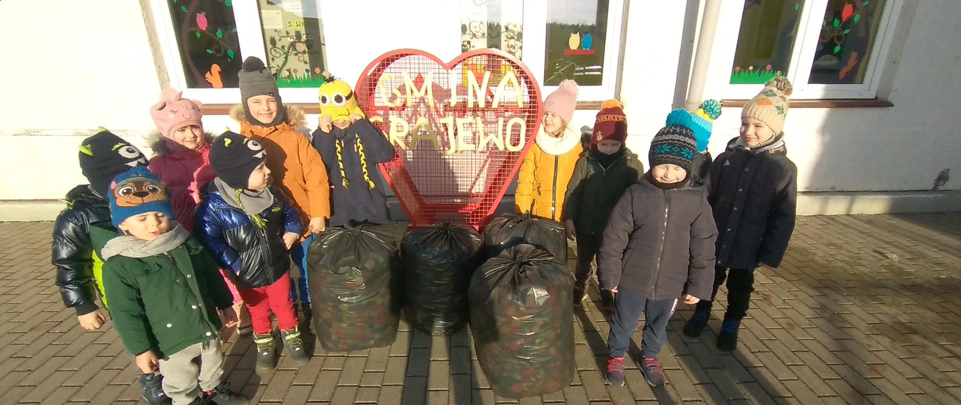 Zbiórka nakrętek dla Pawełka