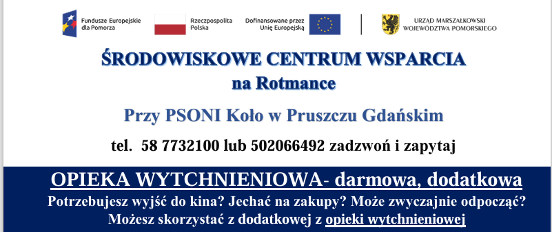 Psoni opieka wytchnieniowa