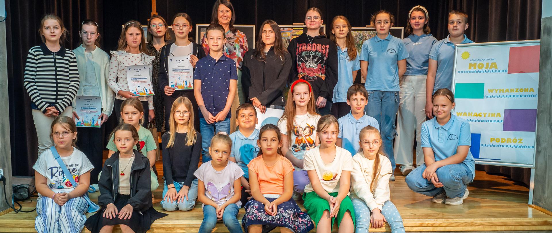 Rozstrzygnięcie Konkursu Plastycznego „Moja wymarzona, wakacyjna podróż”