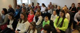 Uczestnicy konkursu dzieci i opiekunowie