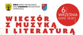 Wieczór z muzyką i literaturą - plakat