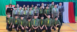 harcerze w szkole