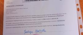 zdjęcie dokumentu, zezwolenia