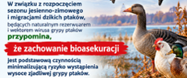 Bioasekuracja chroni ptaki i gospodarstwa