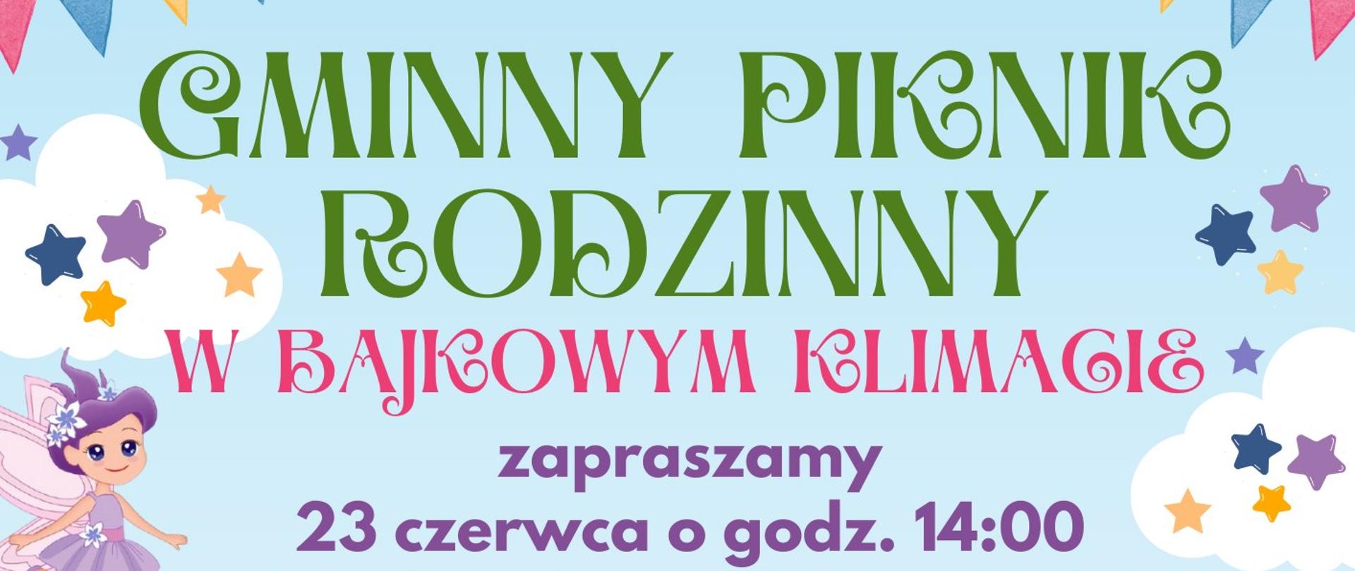 Gminny Piknik Rodzinny „W bajkowym klimacie”