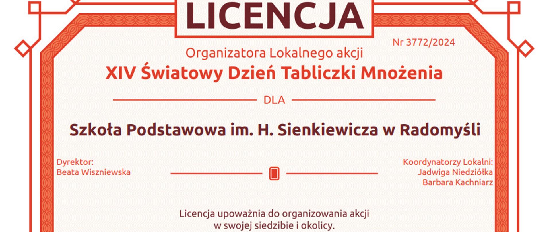 licencja