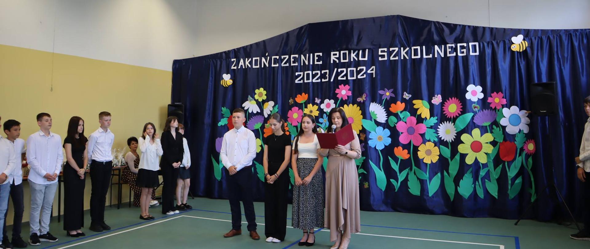 ZAKOŃCZENIE ROKU SZKOLNEGO 2023/2024 