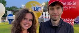 Magdalena Wójcicka (pierwsza z lewej) i Michał Biały